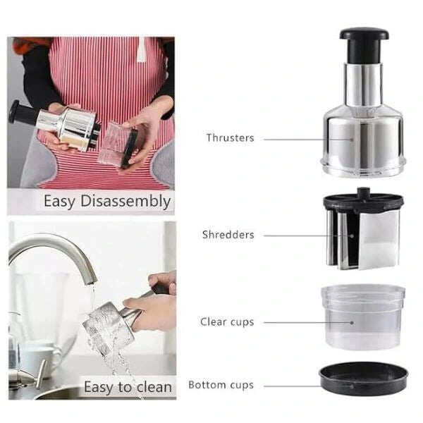 Stainless Steel Easy Dicing Kitchen Tool