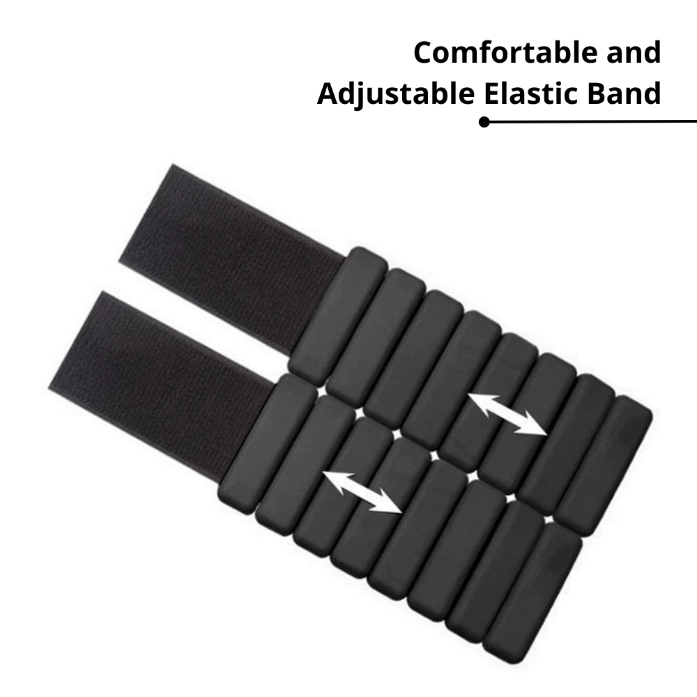 Adjustable Silicone Fitness Wrist and Ankle Weight Bands