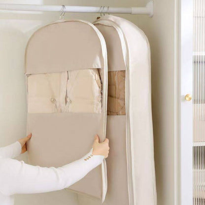 Space Saving Hanging Coat Compression Cover