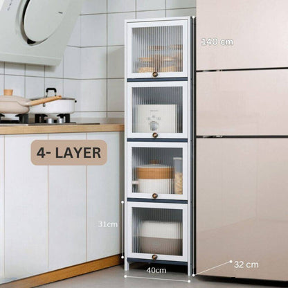 Multi-Storage Wardrobe Cabinet