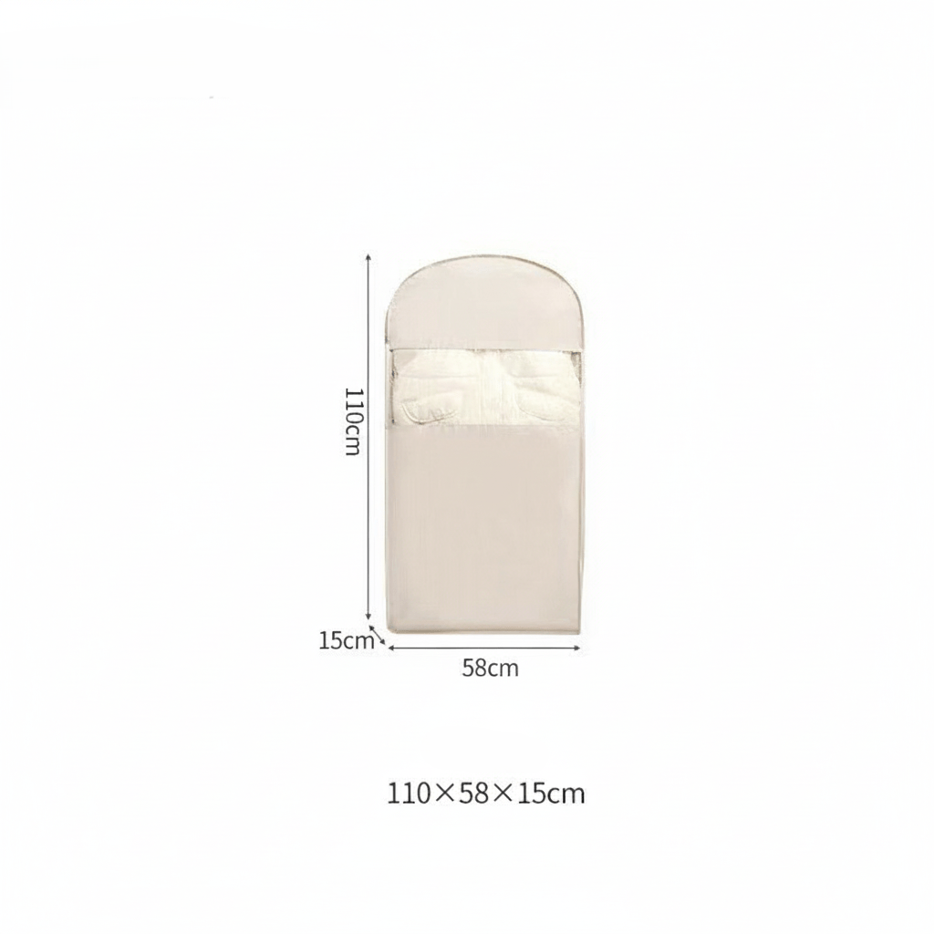 Space Saving Hanging Coat Compression Cover