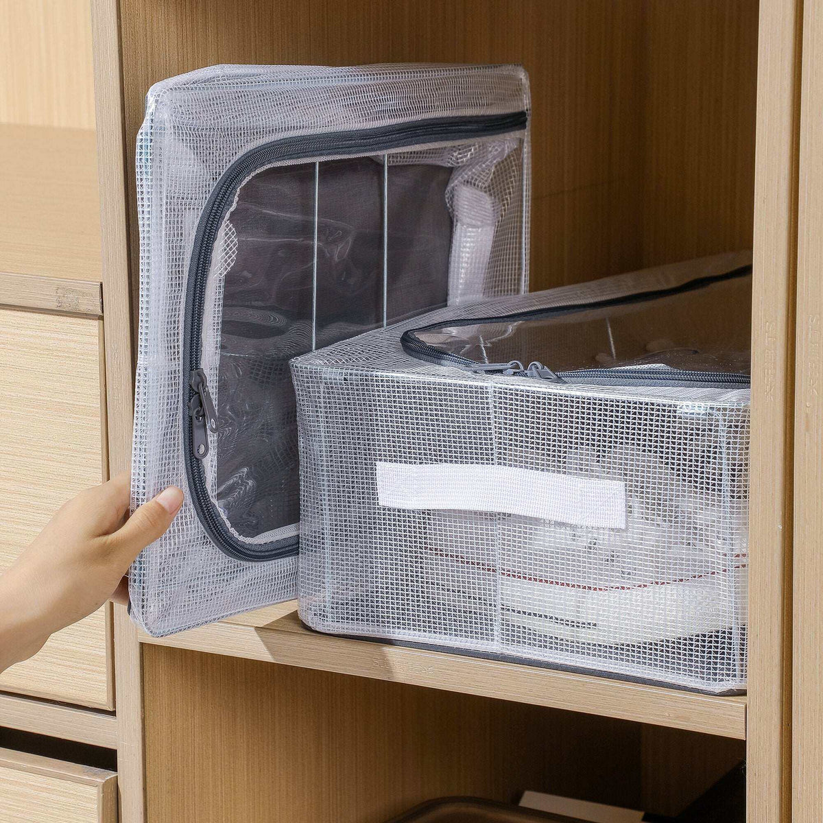 Clear Foldable Shoe Storage Bag